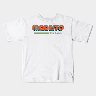 Modesto - Totally Very Sucks Kids T-Shirt